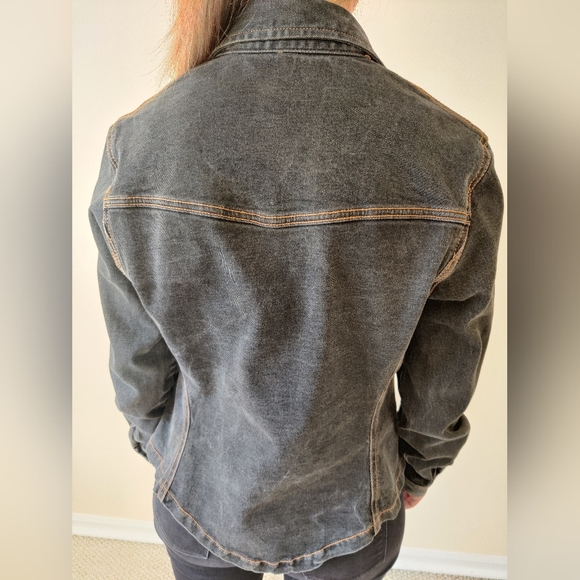 Denim Button Jacket - Picture 15 of 16